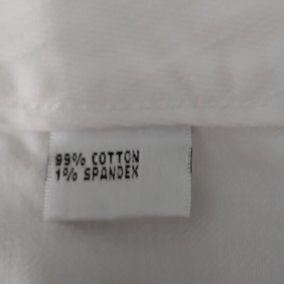 Talbots | Stretch Capri 5 Pocket Jean Pants White | Size 12P - Picture 6 of 7